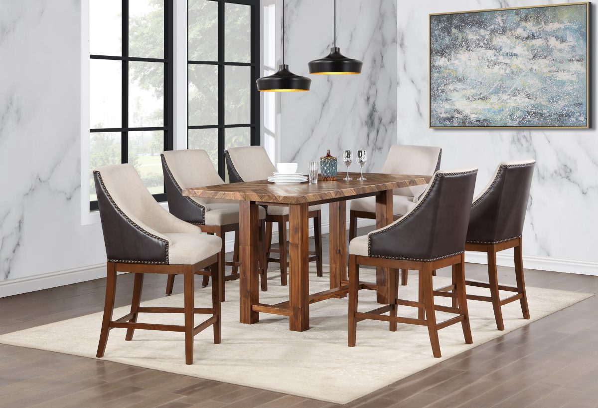 D301 Upholsterd Pub Chair