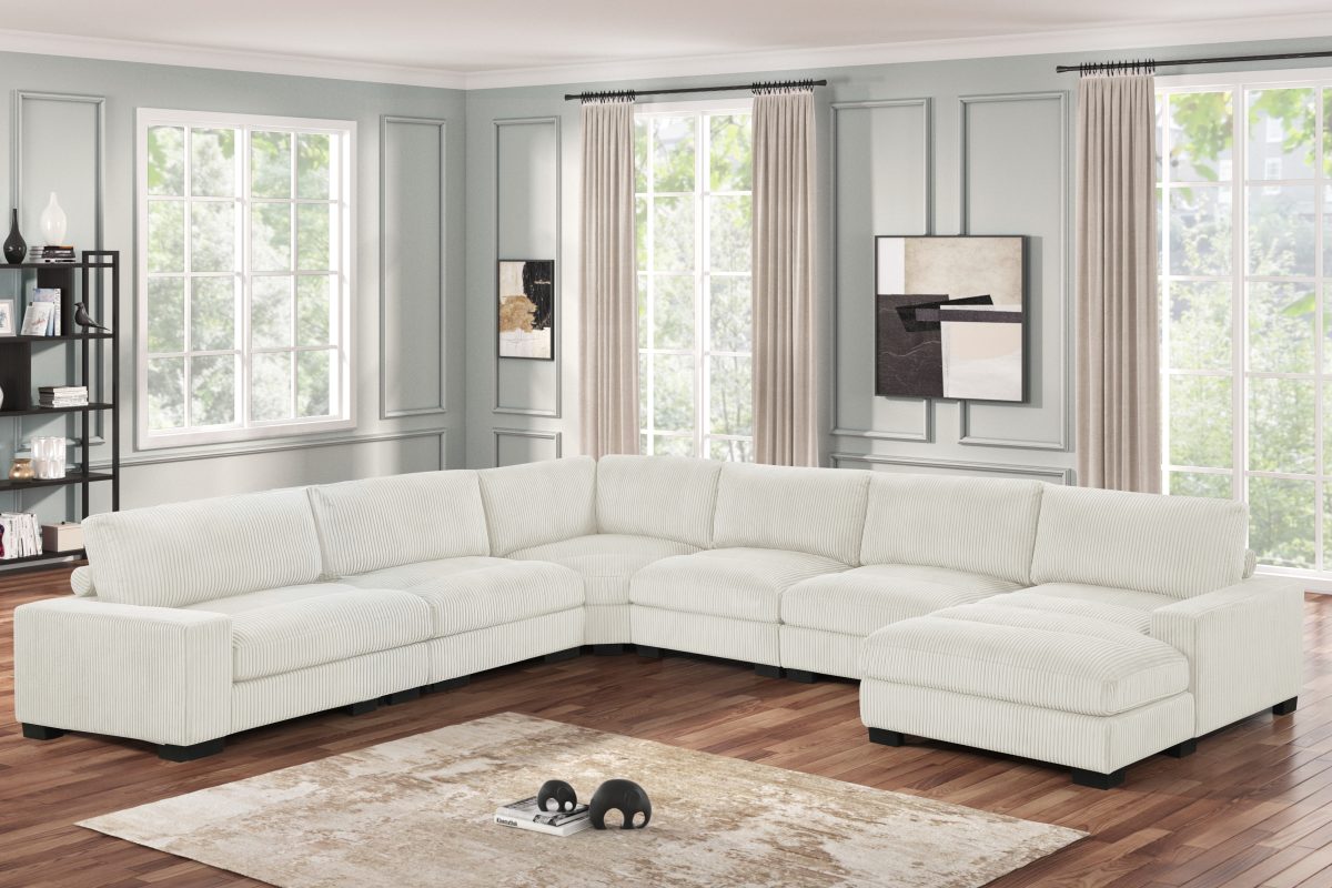 U170 7 PC. Sectional