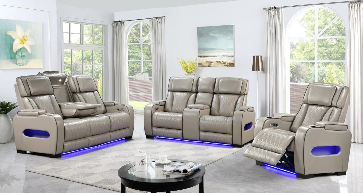 U28 Home Theater Power Reclining Loveseat